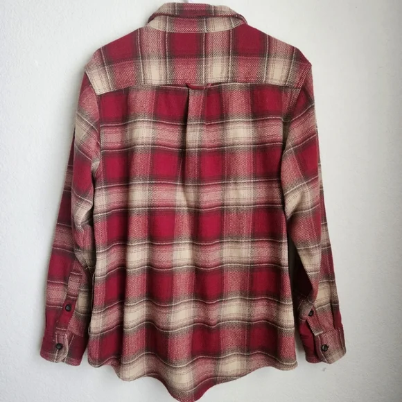 Orvis Plaid Button Down Flannel - Picture 3 of 5